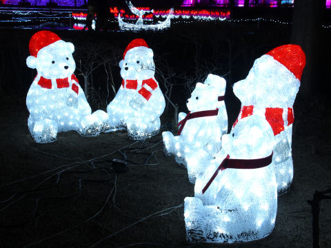 デフォルメされたクマたち