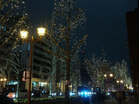道路はそんなでもない