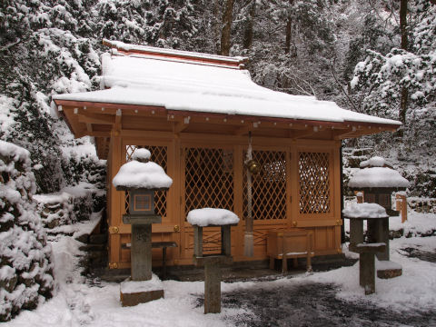 当時の奥宮はない・・・