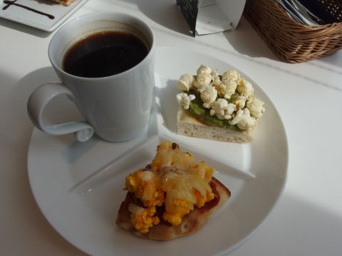 自分もデザート系で行きたかったが写真のためコレ