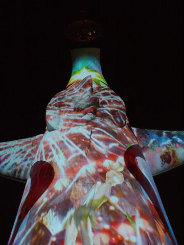 妖精がうつっている