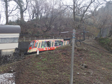 乗る直前だと人ばかりなので