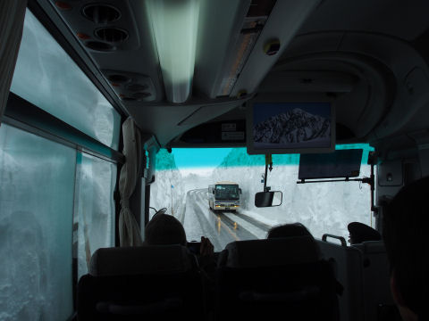 道に人はいない