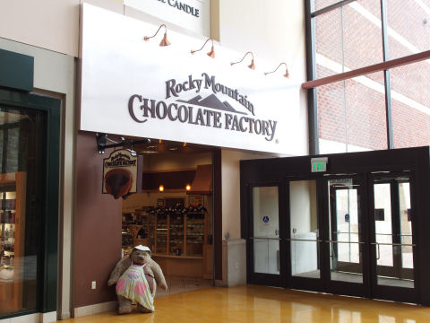 ロッキーマウンテンチョコレートの店の入口