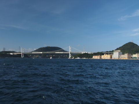 関門橋の遠景