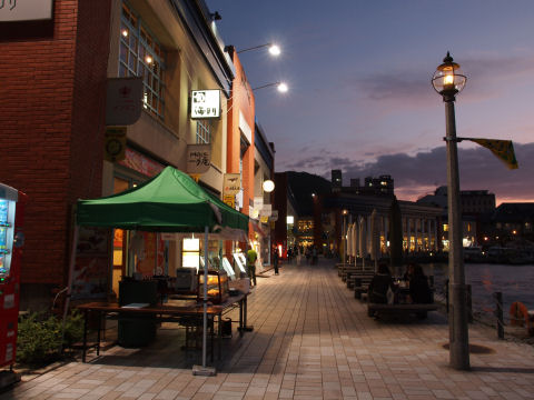 海峡プラザから