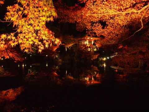 上に紅葉を入れて