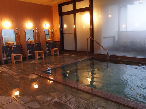 露天風呂もある