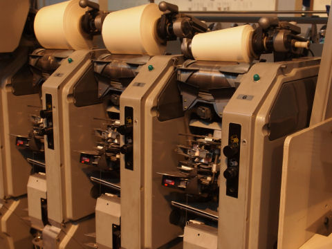 どんどん糸ができる