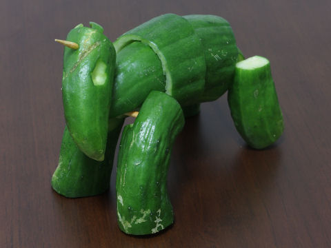 もっとかっちょいい馬を作りたかった