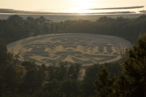 日没1時間前くらい