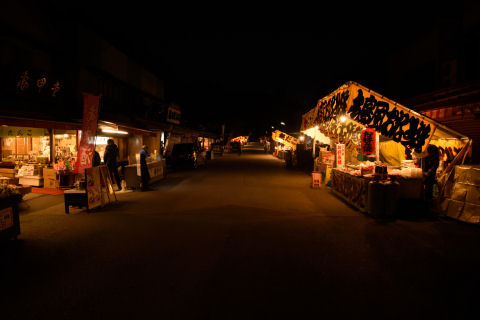 地方の夜は早い