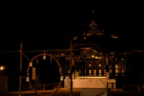 茅の輪は正月用？