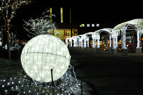 アップと背景ボカシ