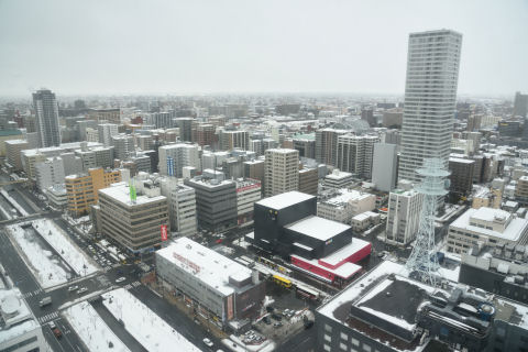 眺めはまあまあ