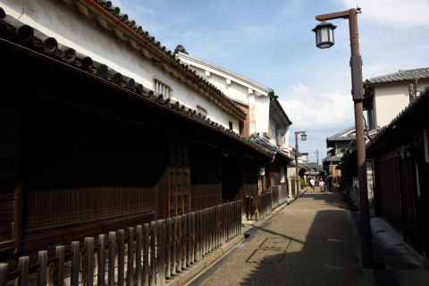 街灯も風情あり