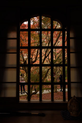 窓も常に人が見える