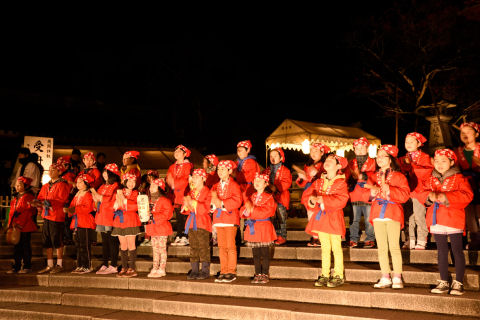 子供による出し物