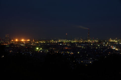 遠景だと光っている部分が少ない