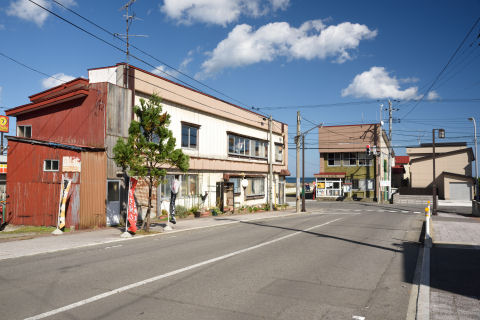 海が見えてきたところ