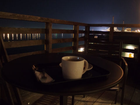 1階の部屋 2階はもっと眺めよいかも