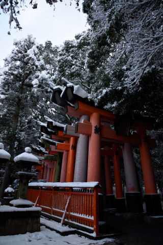 最初の千本鳥居
