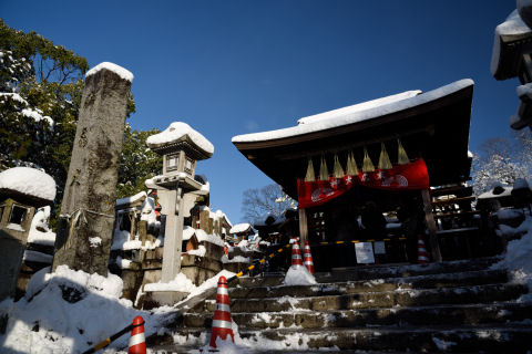 たくさんの人が参拝