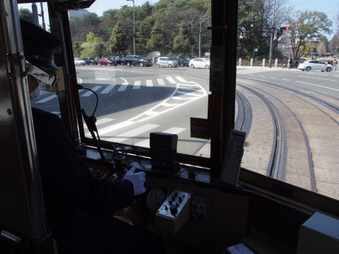 よく信号で止まる