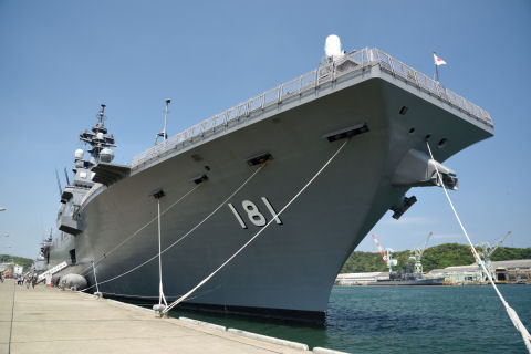 ここから見ると普通の艦船