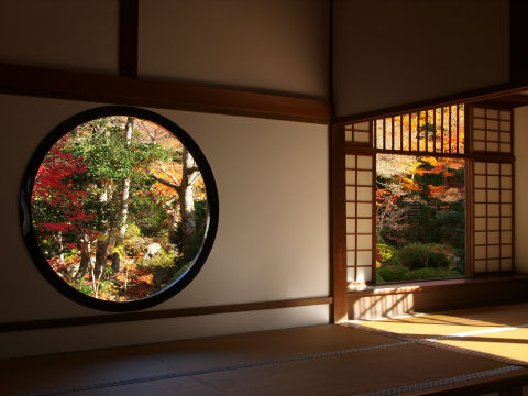 角型に「人間の生涯」を象徴し，生老病死の四苦八苦を表している