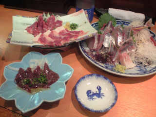 刺身は箸を付けていたのでちょっと減ってます