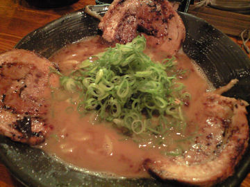 見ごたえのあるチャーシュー