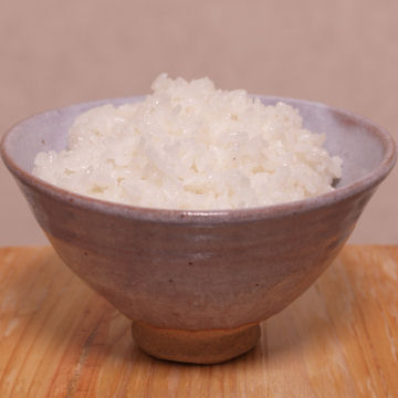 お米が立ってる