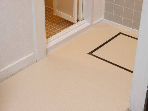 まだゴミがちょっと残ってる