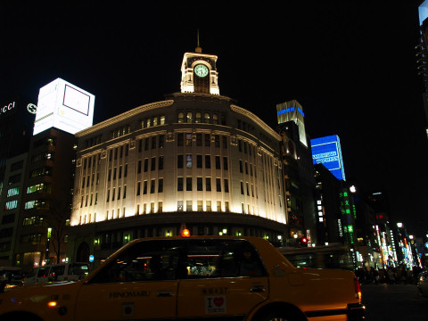 帰りの銀座は通過しただけ
