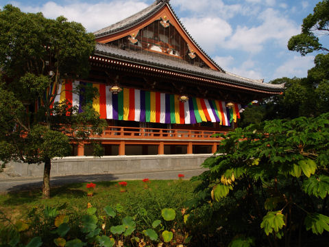 カラフル垂れ幕