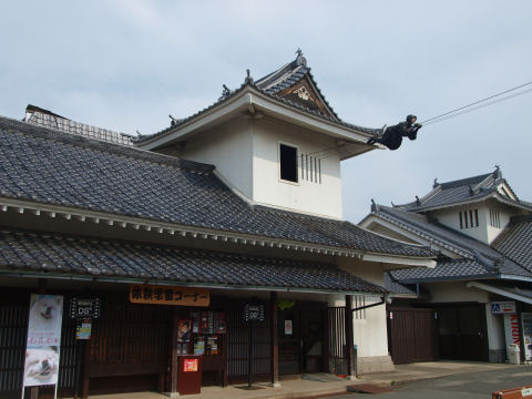 最初は本物の人かと思った