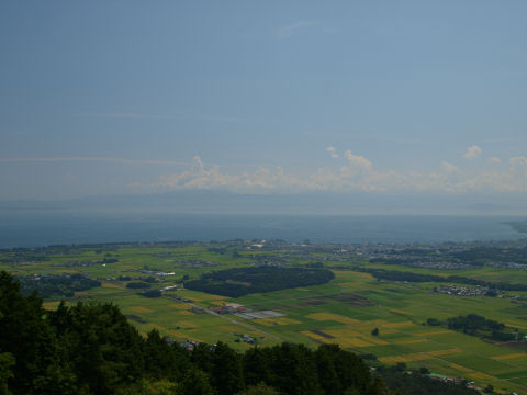 緑の場所は今津総合運動公園
