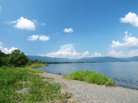 北の方を向いて撮影