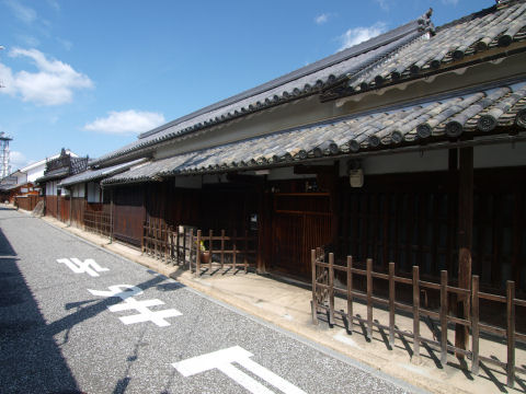 ずっと続く町並み