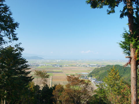 樹がジャマしてて八幡山ほどは眺めはよくない
