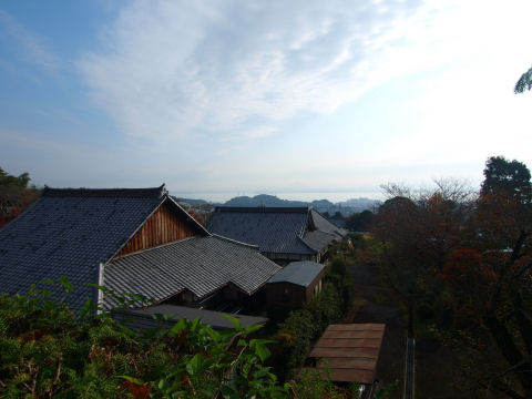 境内からの眺め