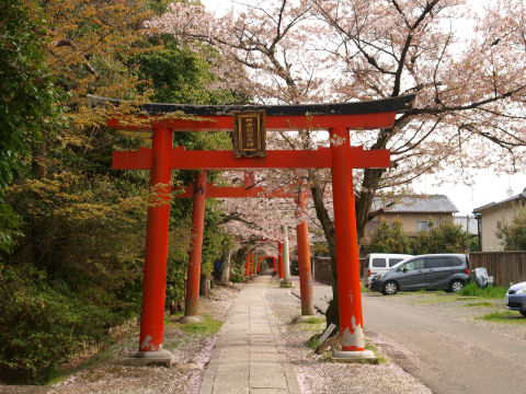 すぐ隣が民家や駐車場なので写真的に残念