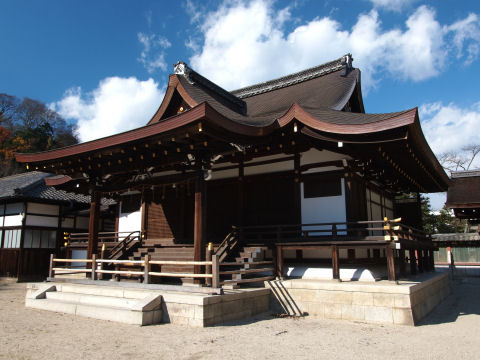 駐車場のすぐそば