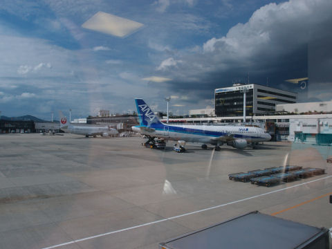 ガラスの反射あり