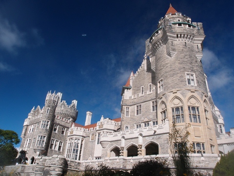 中庭からの写真