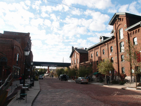 北から入ったところ