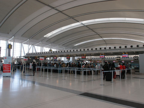 Webチェックインって便利．