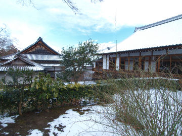 大方丈の裏あたり