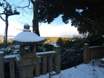 市街は晴れているみたいだ